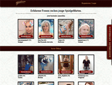 Tablet Screenshot of erfahrene-weiber.com